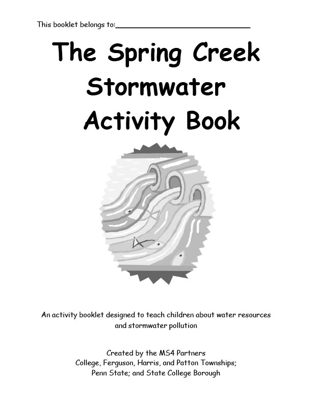 Stormwater Activity Book Cover